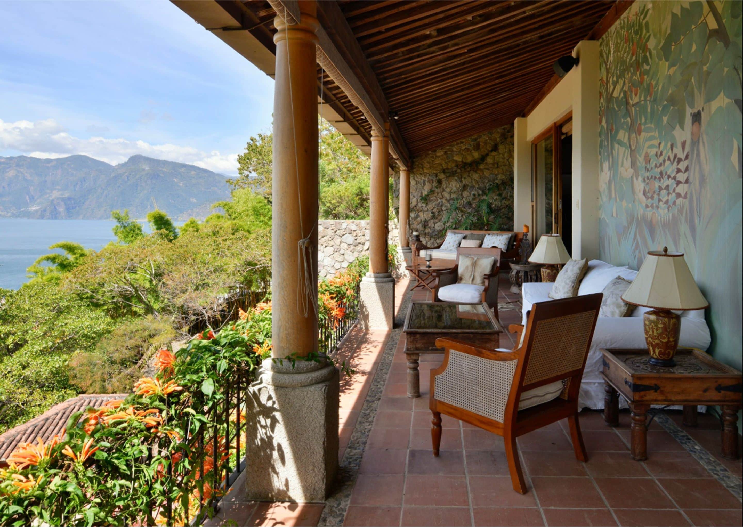 Vista desde la propiedad