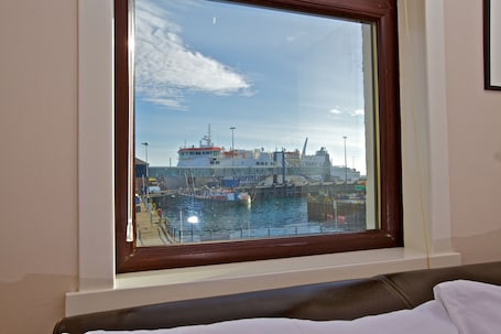 View from property. Ferry Inn Stromness