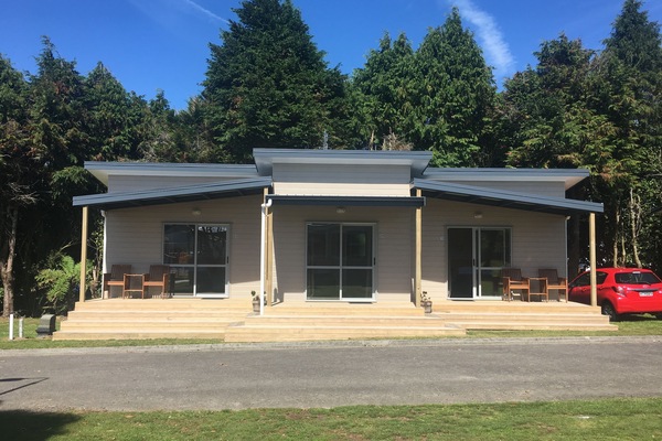 Fassade der Unterkunft