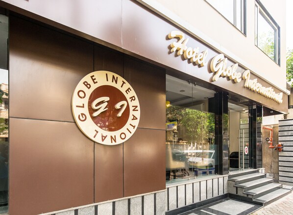 Entrée de l’hébergement