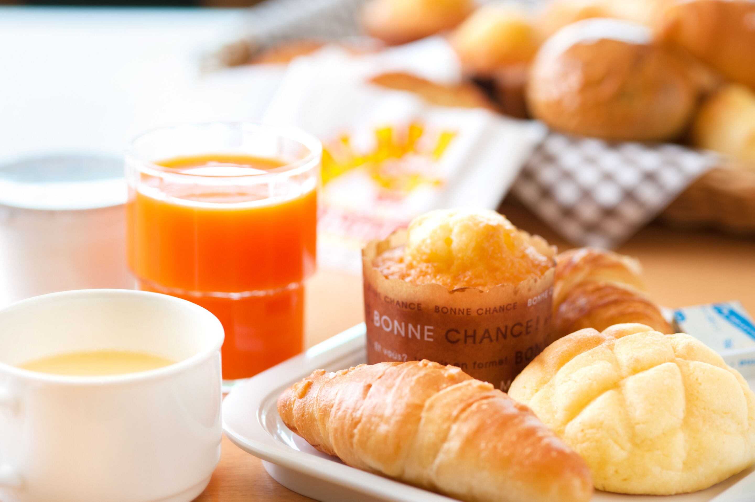 daily self-service breakfast for a fee