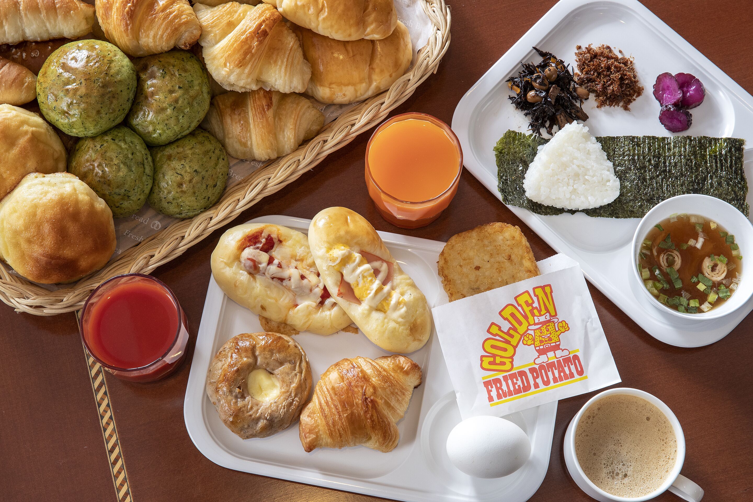 daily self-service breakfast for a fee