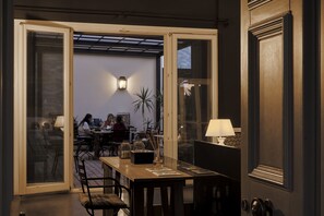 Interior entrance