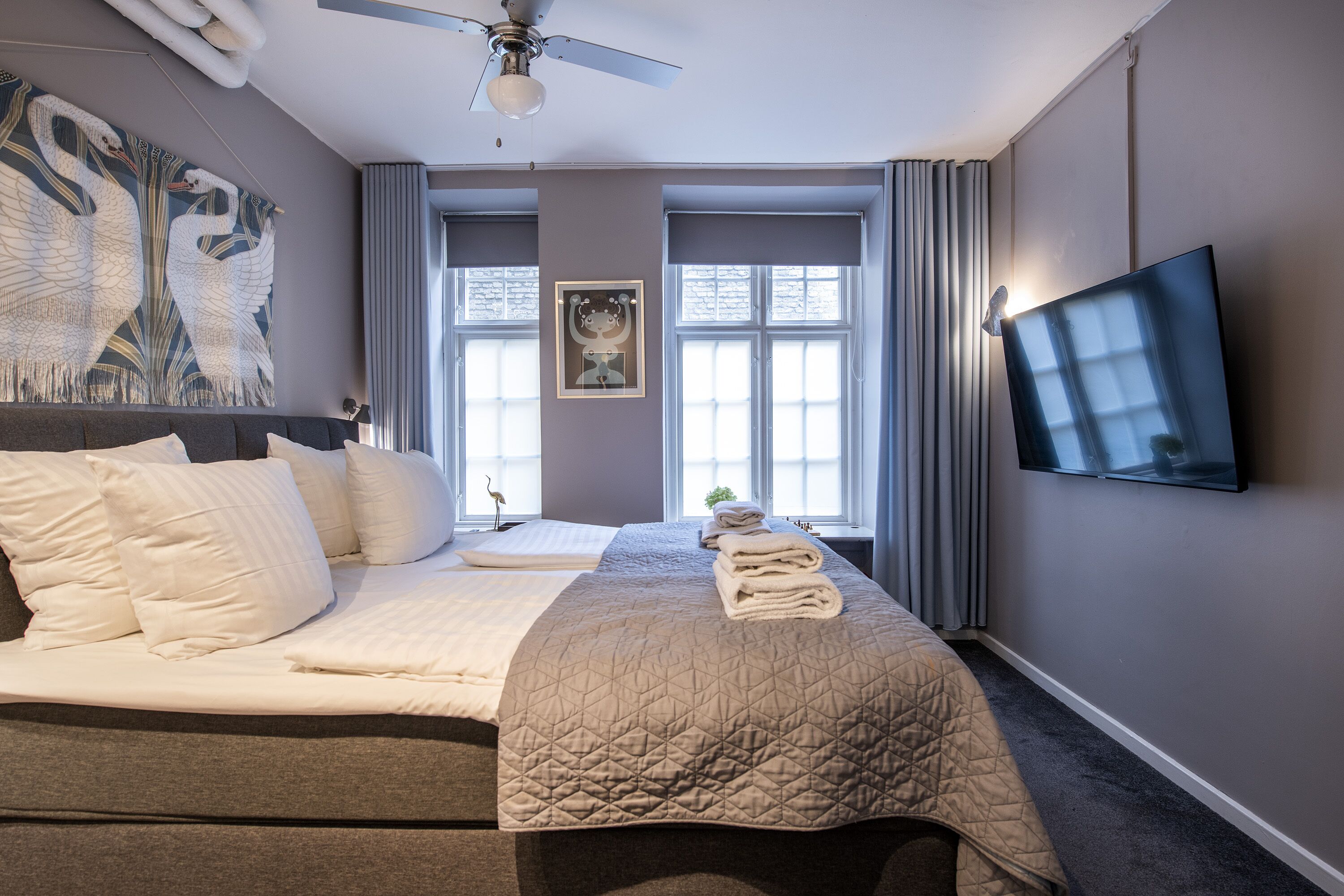 Departamento, 1 habitación | 1 habitación, decoración personalizada, muebles diferentes y escritorio 