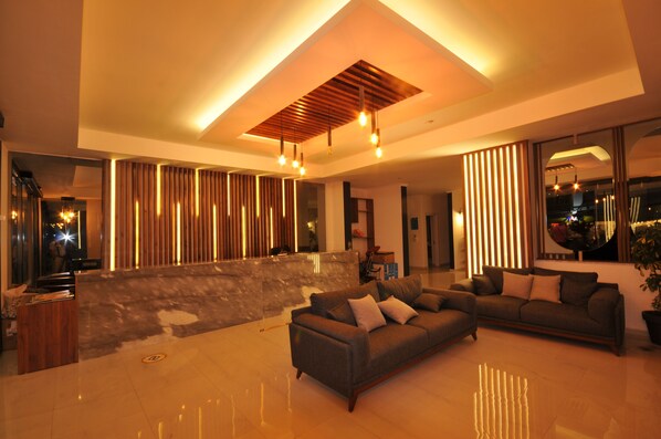 Lobby sitting area