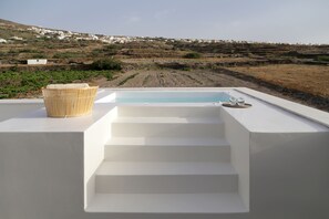 Deluxe Villa, 2 Bedrooms, Jetted Tub (Vinsanto) | View from room - Vino Houses (Santorini)