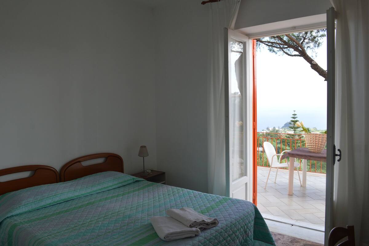 Habitación con 1 cama doble o 2 individuales | Escritorio, wifi gratis, ropa de cama