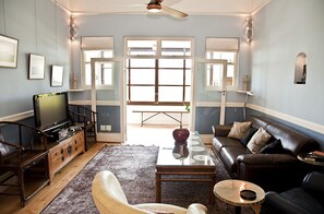 Standard Apartment, 2 Bedrooms | Living area | Flat-screen TV