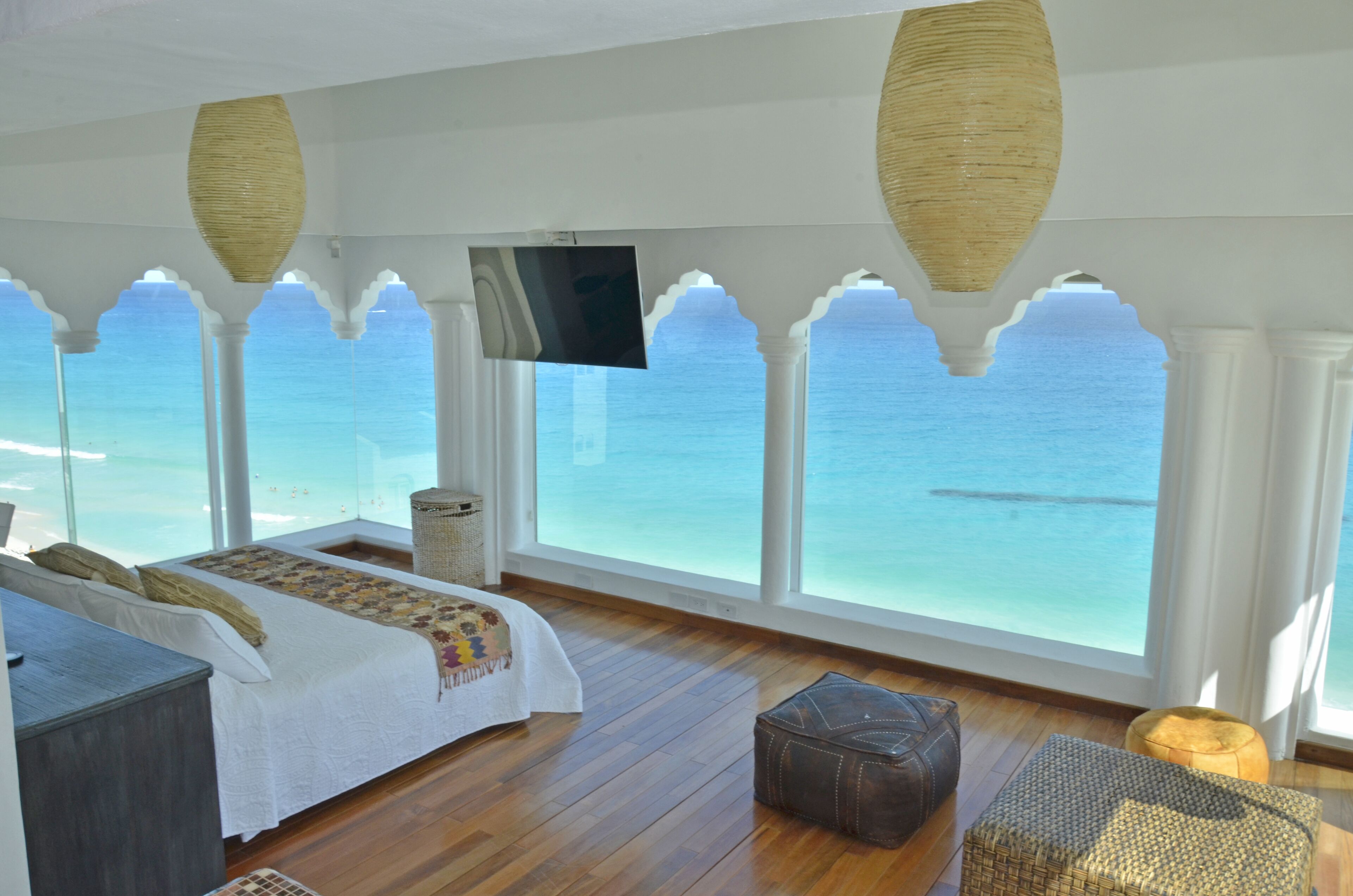 Elite-Suite, 3 Schlafzimmer, Meerseite | Ausblick vom Zimmer