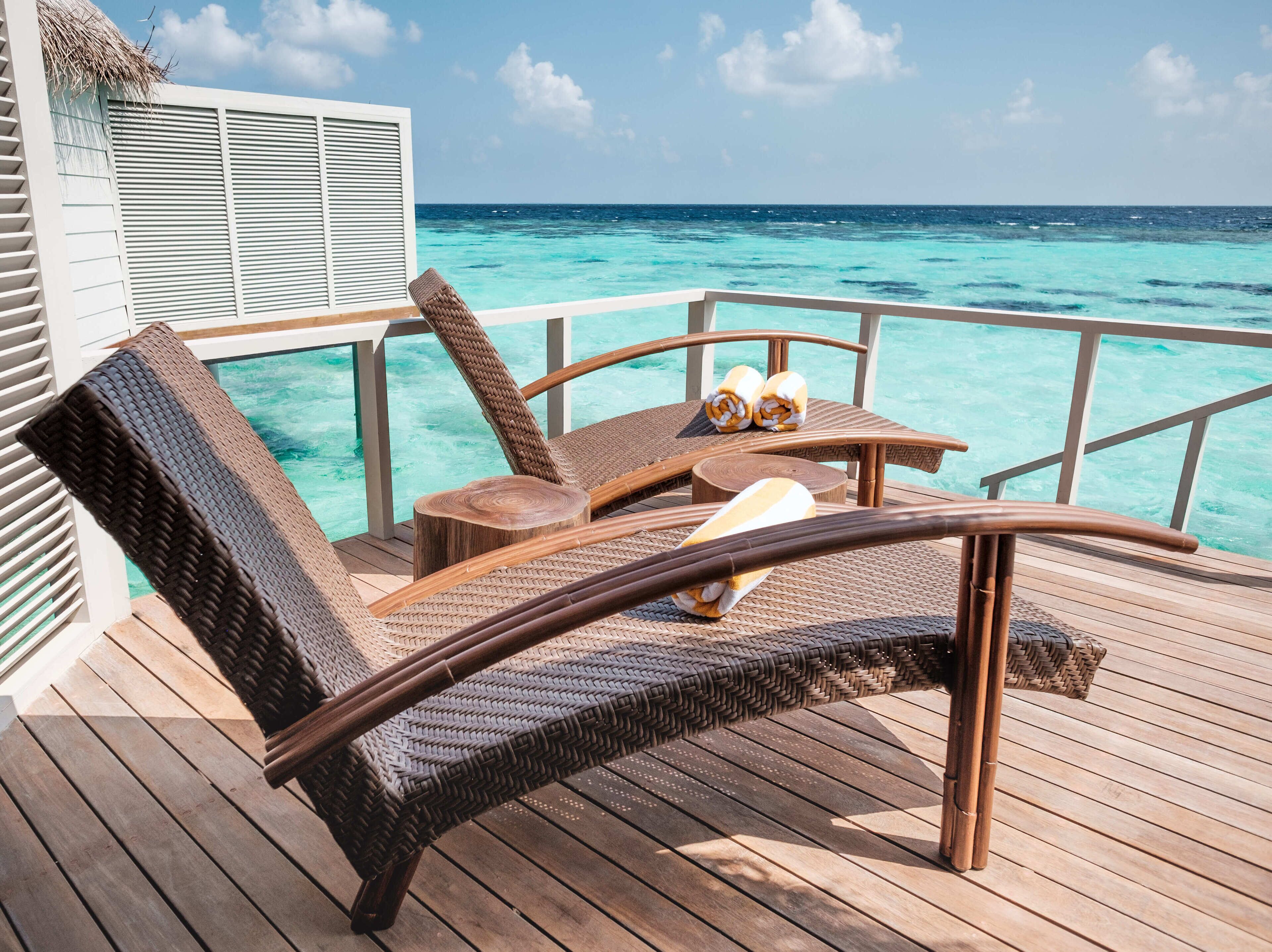 Villa, vue océan, sur l'eau | Terrasse/Patio