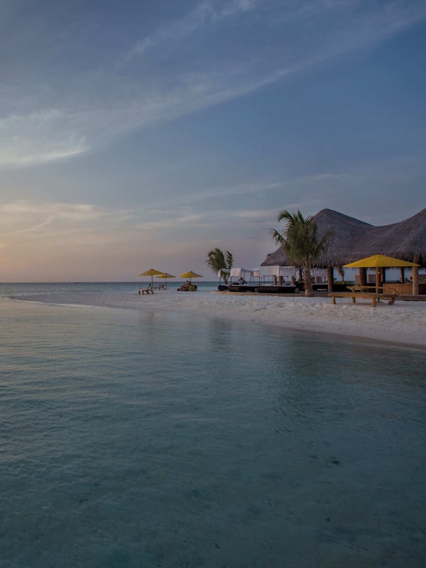 On the beach, white sand, scuba diving, snorkelling
