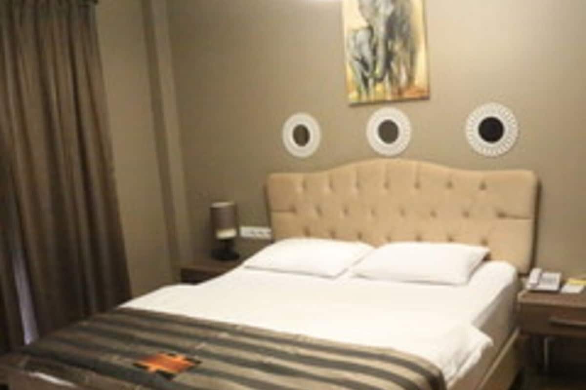 Luxe beddengoed, een kluis op de kamer, geluiddichte muren, gratis wifi