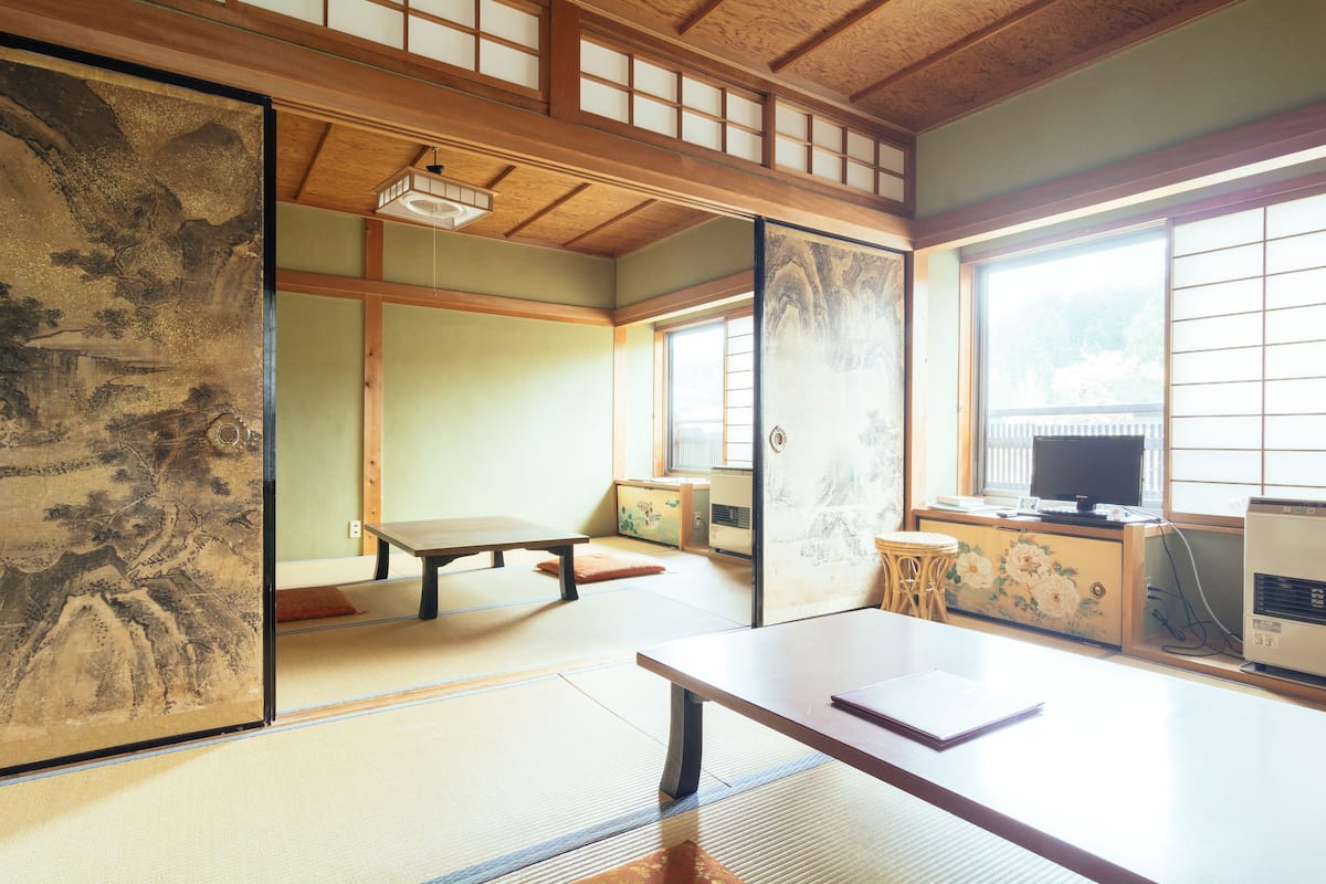Family Room, Non Smoking, Shared Bathroom (2F) | In-room safe, WiFi (free), bed sheets