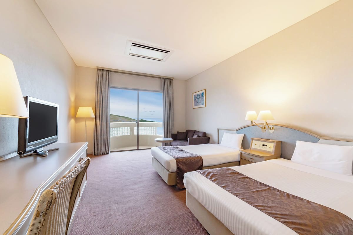 Chambre Standard, non-fumeurs, vue océan | Bureau, draps fournis