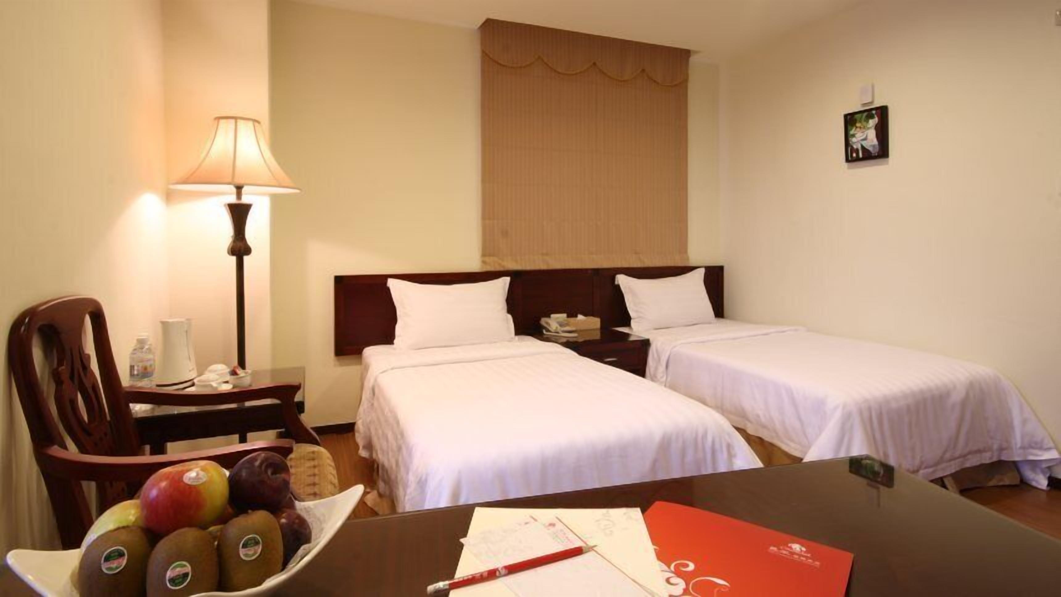 superior twin room | down duvets, desk, blackout curtains, free cots/infant beds