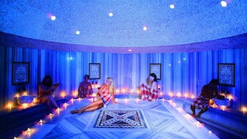 Turkish bath/hammam, body treatments, body scrubs, facials