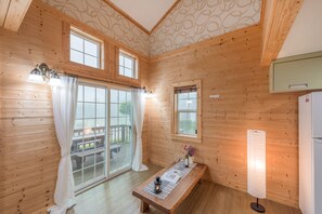 Family Duplex, 2 Bedrooms, Non Smoking (29 PY) | Living area | Flat-screen TV - Sumang Pension (Seogwipo)