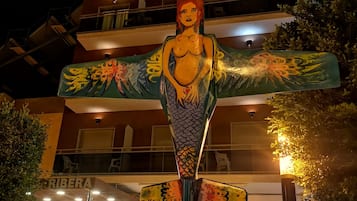 Fachada de la propiedad