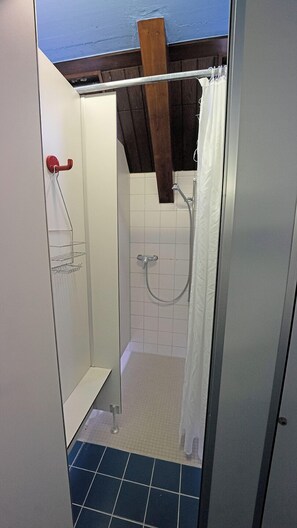 Shower, towels