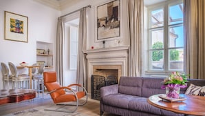 Apartman Zamanja  | Living area | Flat-screen TV