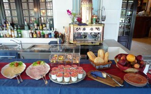 Frokostbuffé er inkludert hver dag