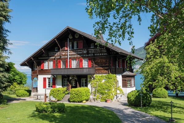 Overnatningsstedets facade