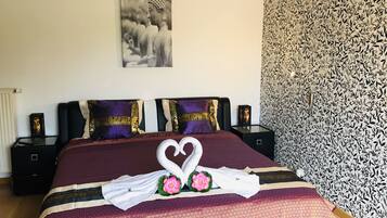 Superior studio suite, 1 slaapkamer | 1 slaapkamer, bedden met traagschuimmatrassen, individueel gedecoreerd