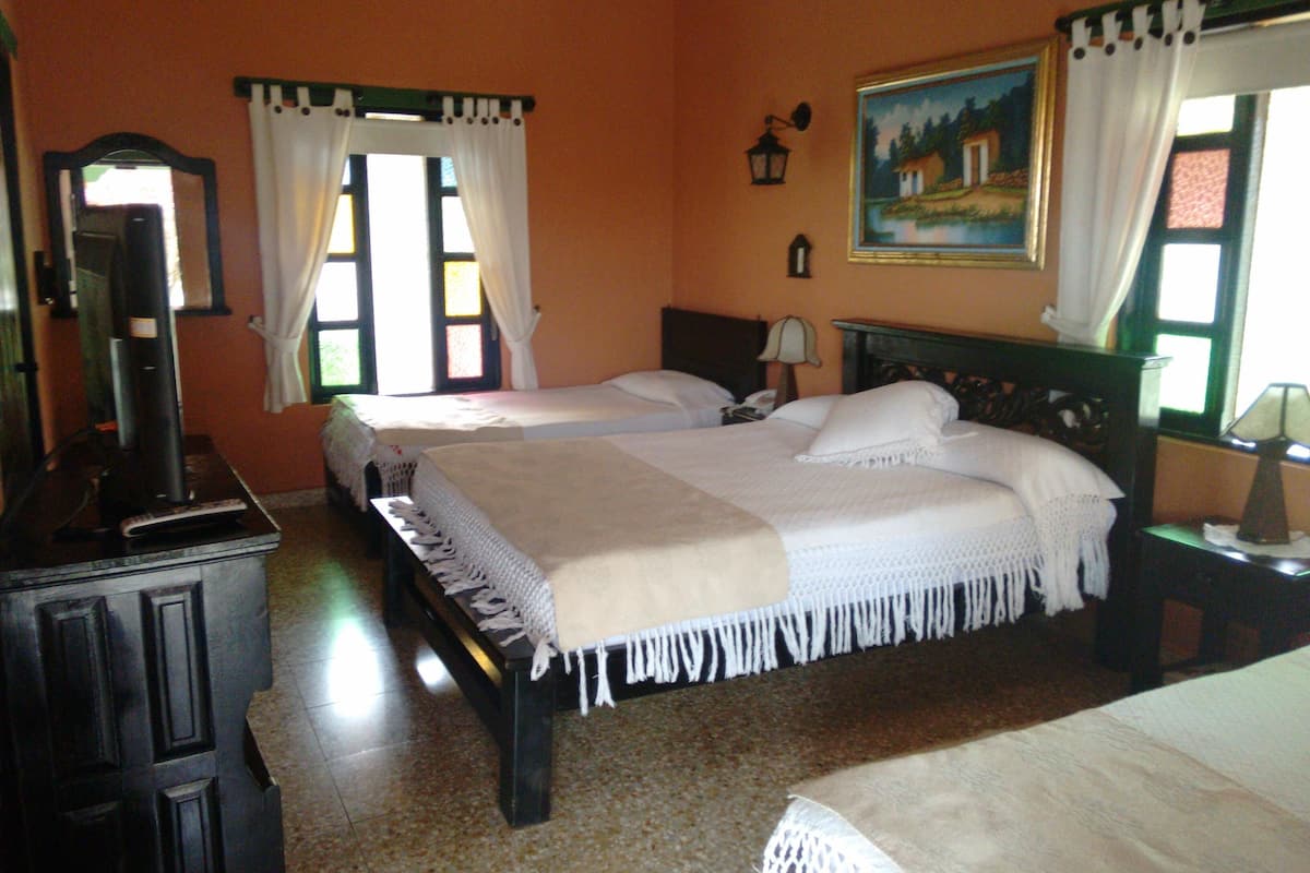In-room safe, soundproofing, bed sheets