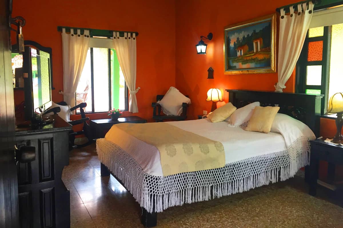 In-room safe, soundproofing, bed sheets
