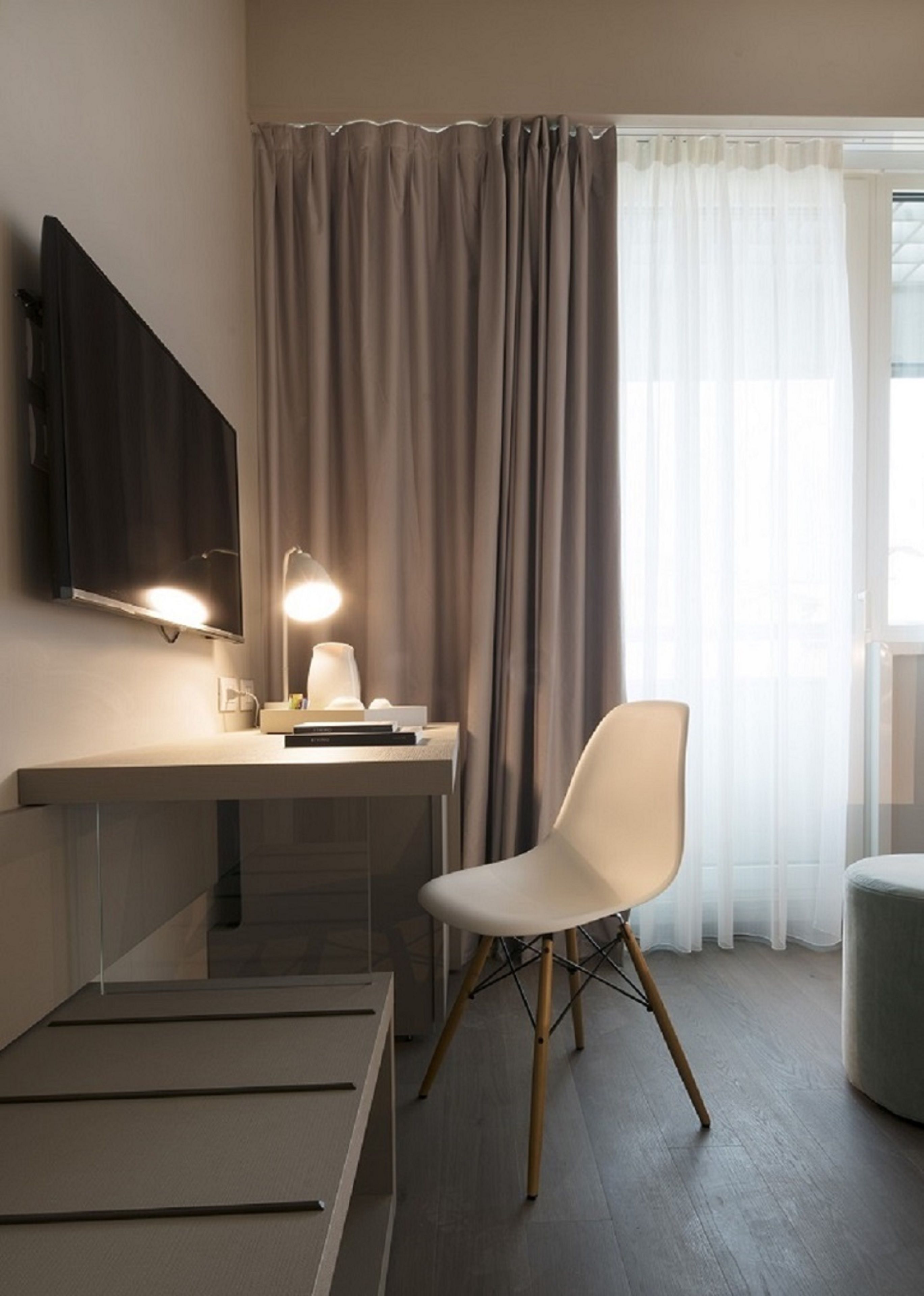 in-room safe, desk, blackout curtains, soundproofing