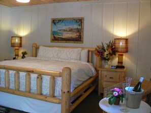 ห้องพัก, เตียงคิงไซส์ 1 เตียง, ปลอดบุหรี่ | เตียงพร้อมฟูกเสริมที่นอน, Wi-Fi ฟรี, ผ้าปูที่นอน