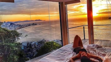 PRESIDENCIAL, Vista para o mar | Vista do quarto