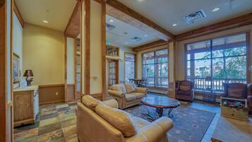 Condo, Multiple Beds (Buffalo Lodge 3 Bed 3 Bath BLCD3) | Living area | 45-inch TV with cable channels, DVD player