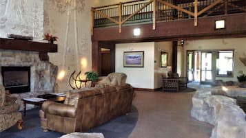 Sala de estar en el lobby
