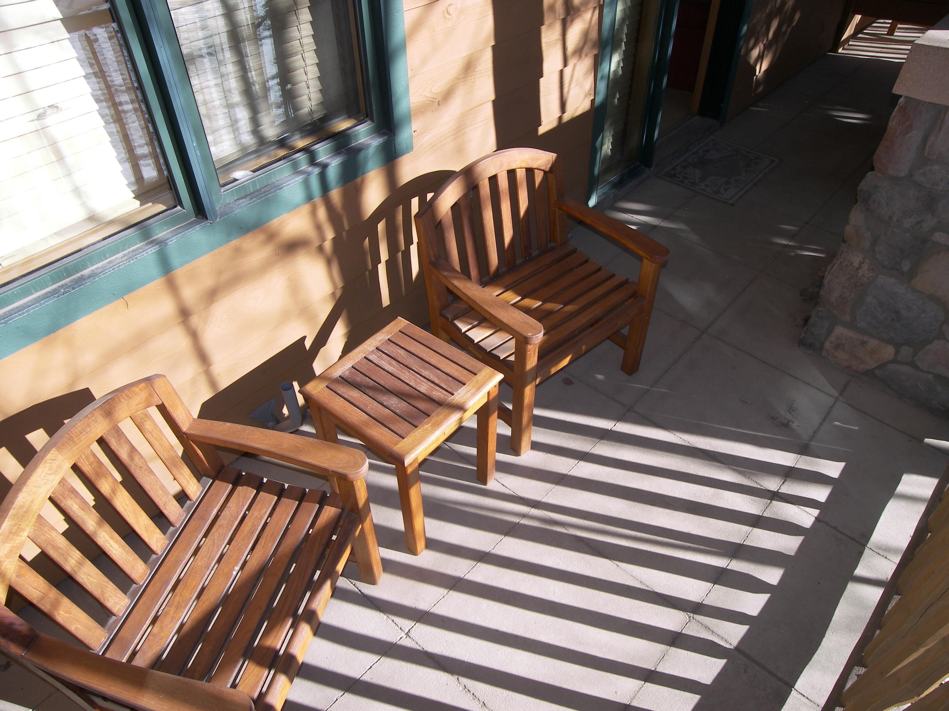 Terraza o patio