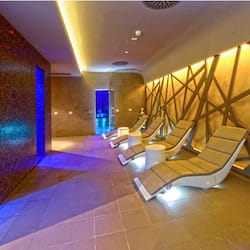 Hot tub, steam room, body treatments, body scrubs, facials