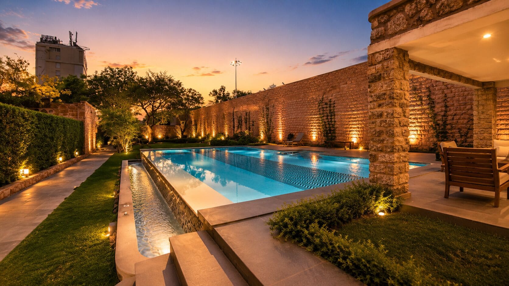 Outdoor pool