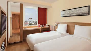 Biancheria da letto di alta qualità, minibar, una cassaforte in camera