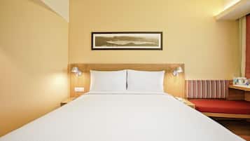 Premium bedding, minibar, in-room safe, desk