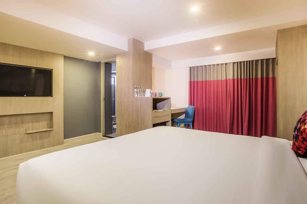 Perhehuone, useita sänkyjä | 1 makuuhuone, minibaari, tallelokero huoneessa