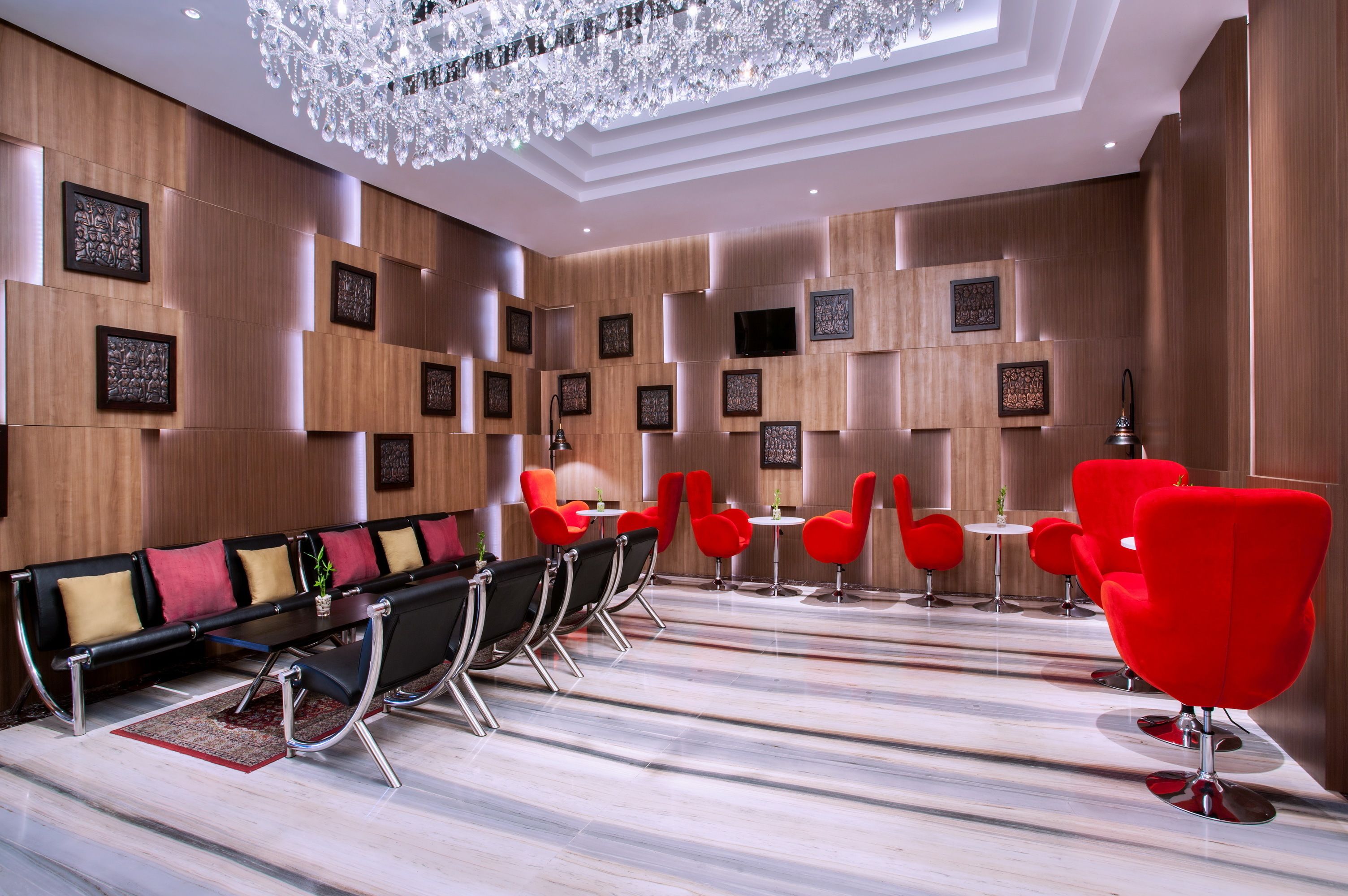 Sitzecke in der Lobby