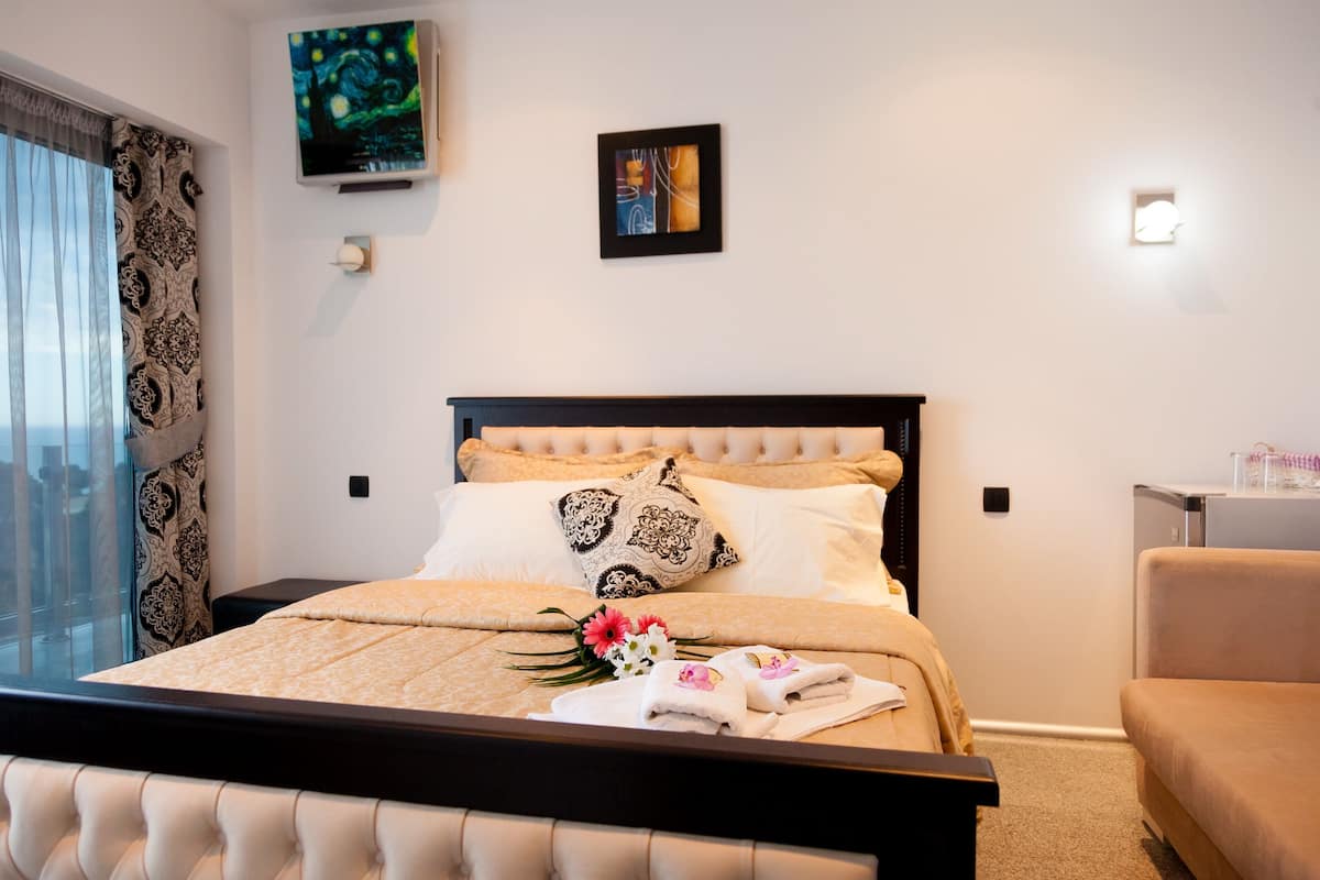 Hochwertige Bettwaren, kostenloses WLAN, Bettwäsche