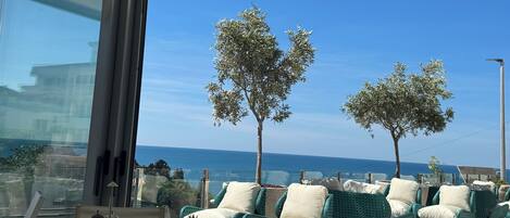 Habitació doble, vistes al mar | Terrassa o pati