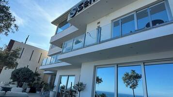 Fassade der Unterkunft