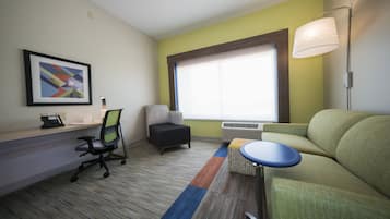 Hypo-allergenic bedding available, pillowtop beds, in-room safe, desk