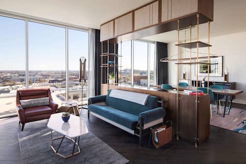 Suite (Penthouse) | Egyptian cotton sheets, premium bedding, minibar, in-room safe