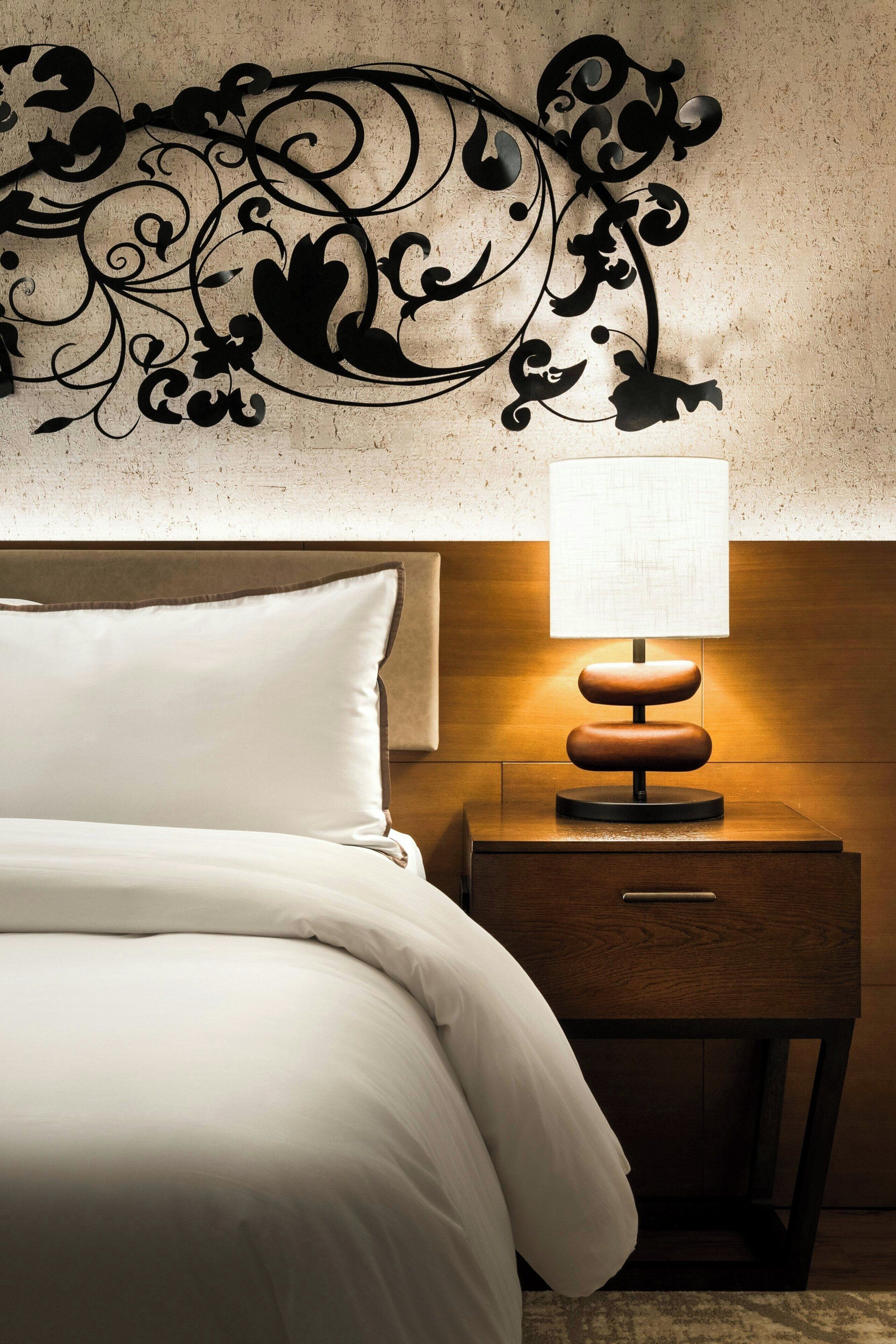 Premium bedding, down duvets, pillow-top beds, in-room safe