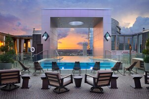 Indoor pool, seasonal outdoor pool, cabanas (surcharge)