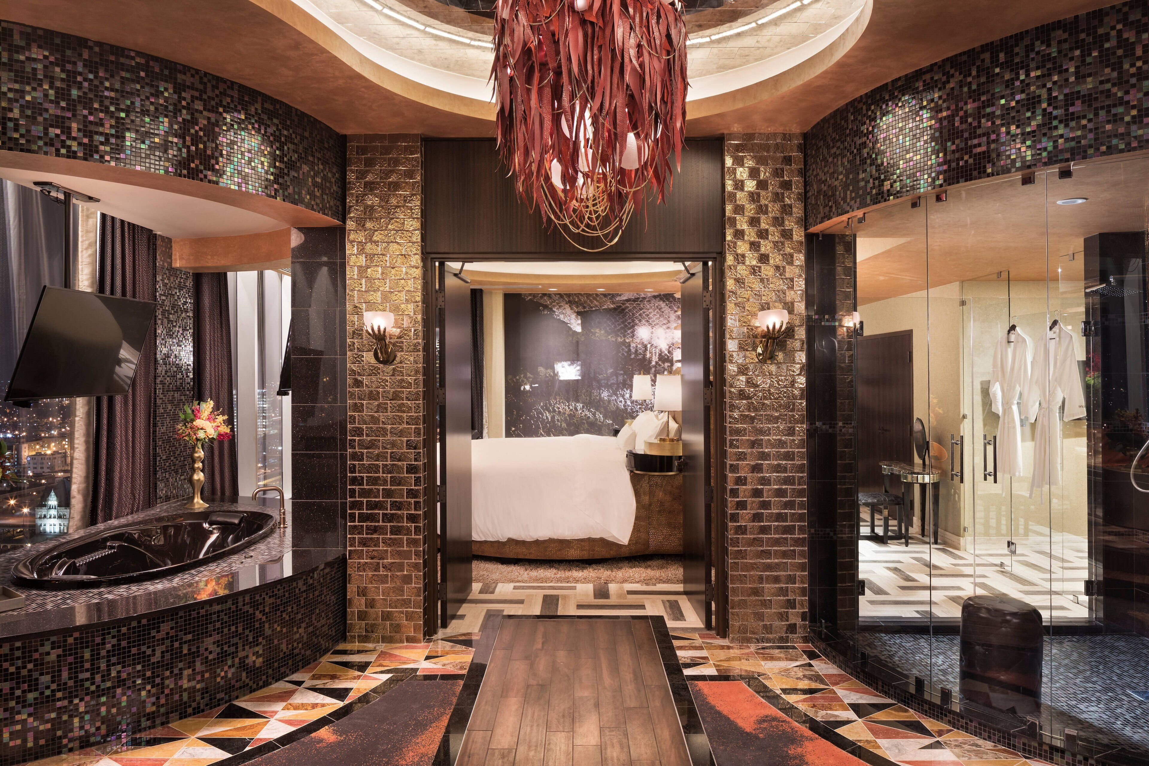 free toiletries, hair dryer, bathrobes, towels