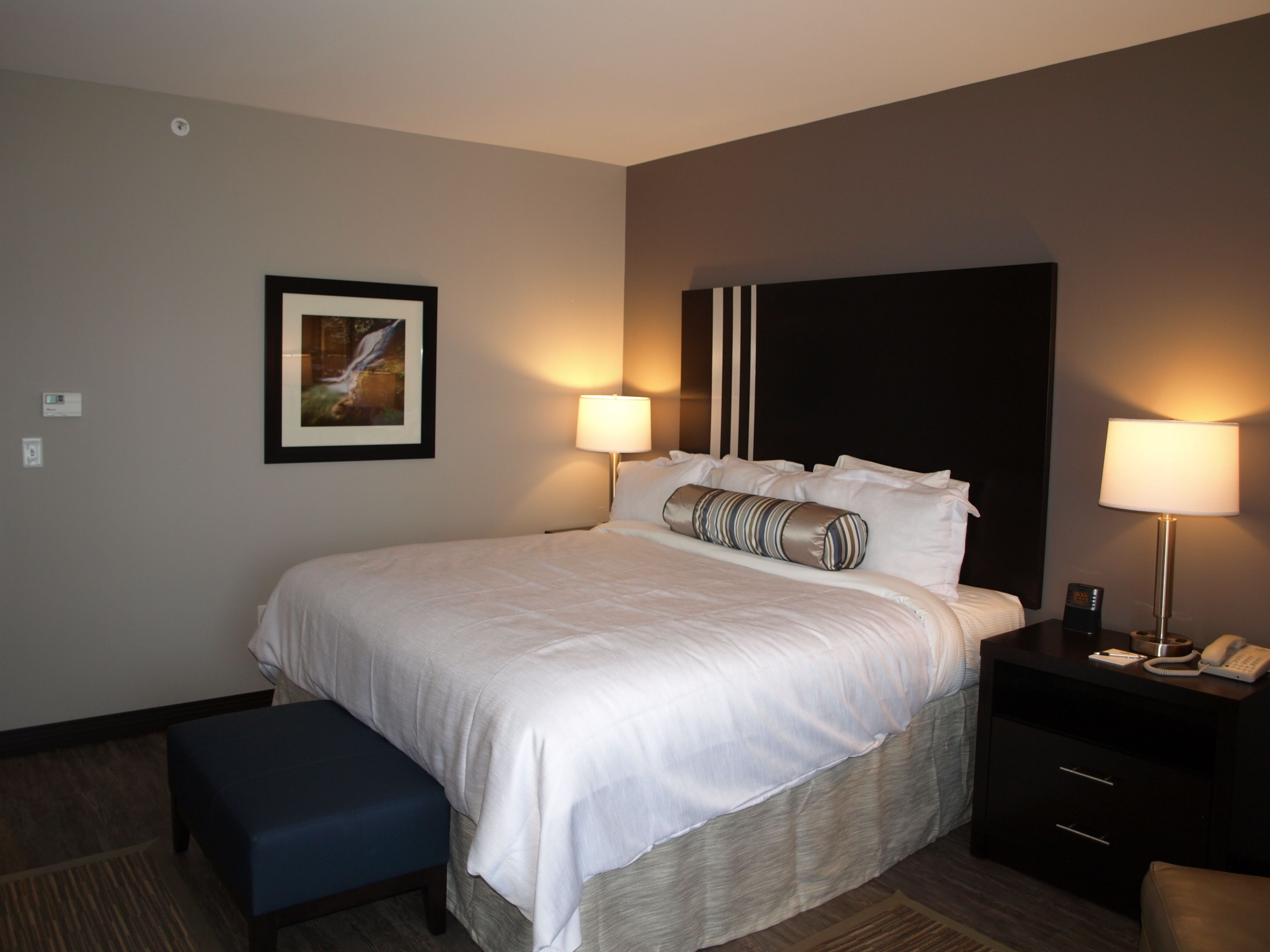 premium bedding, in-room safe, desk, blackout curtains